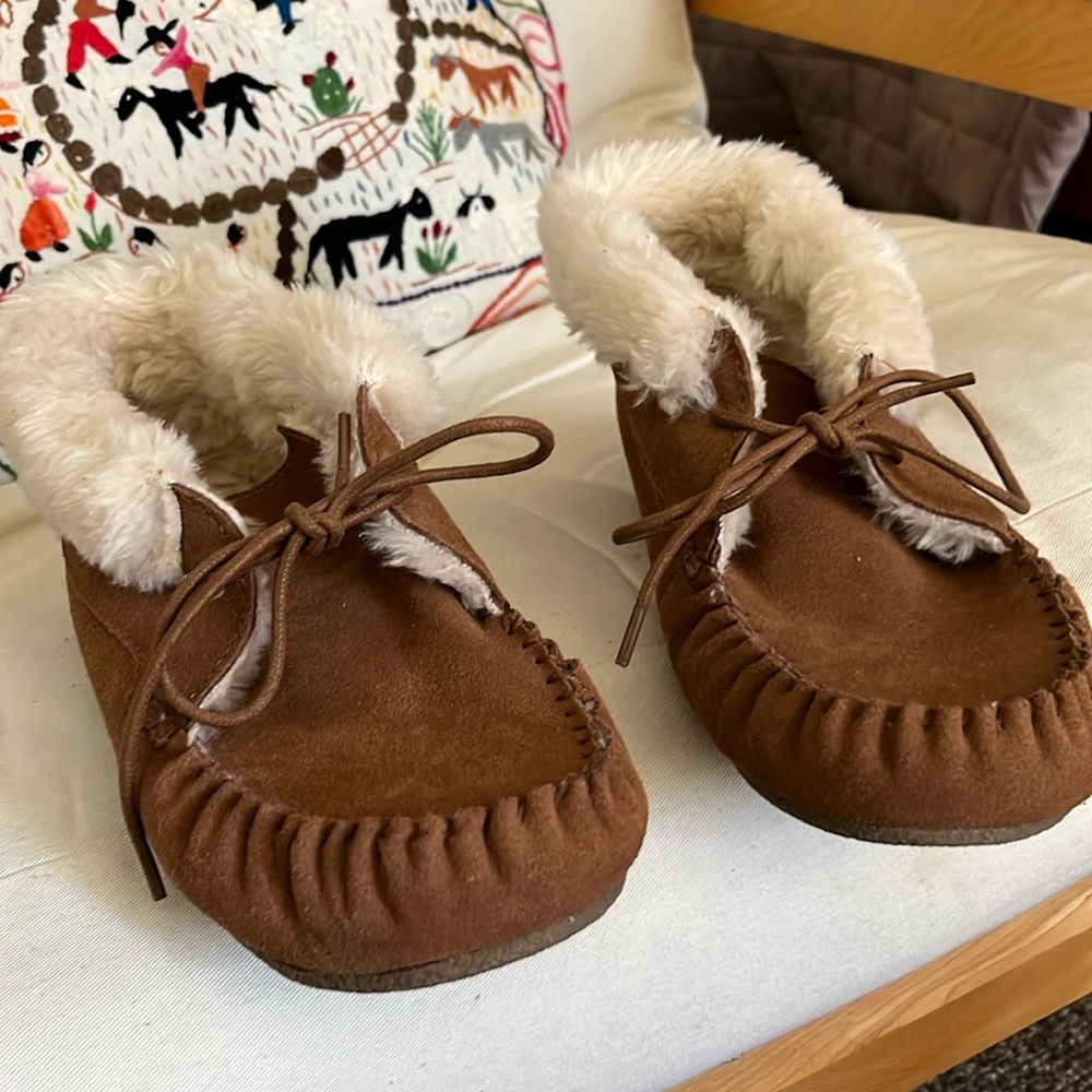 Genuine Suede moccasins